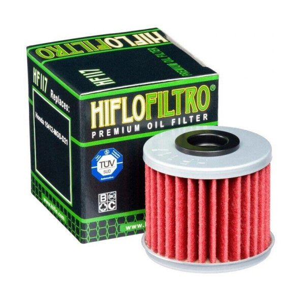 Hiflo Hf117 2016-2019 Honda Crf1000L Africa Twin Dct Compatible Transmission Oil Filter