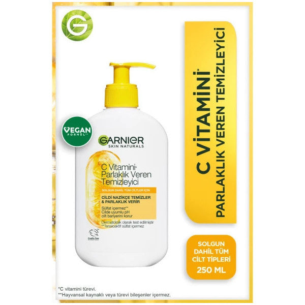 Garnier Vitamin C Brightening Cleanser 250 Ml