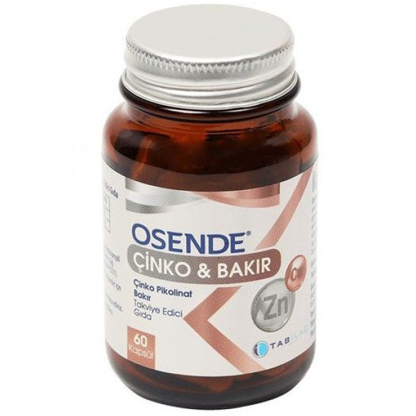 Osende Zinc Copper 60 Capsules