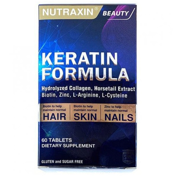 Nutraxin Keratin Formula 60 Tablets