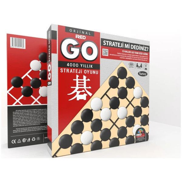 Redka Red Go 4000 Years Old Strategy Game -