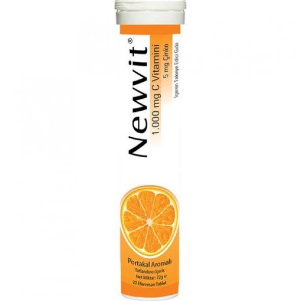 Newvit Vitamin C Efervesan 20 Tablet