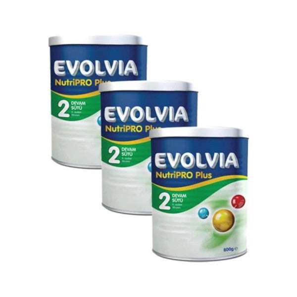 Evolvia Nutripro Plus 2 Baby Food 800 Gr X 3 Pieces