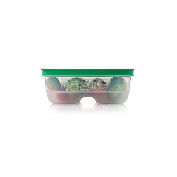 Tupperware Sera Series Vegetable Fruit Storage Container 1.8 Lt Low Body