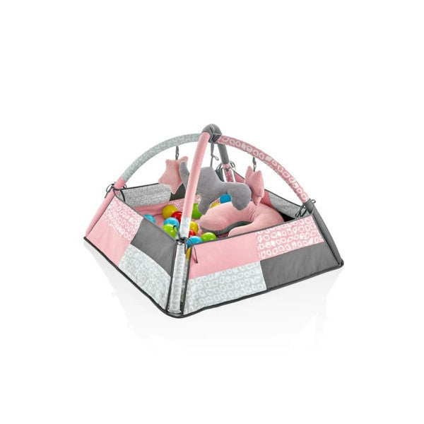 Babyjem 3 Function Baby Play Gym Carpet Pink