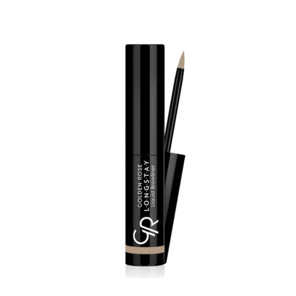 Golden Rose Longstay Liquid Browliner No: 01 - Long-Lasting Liquid Brow Shaper