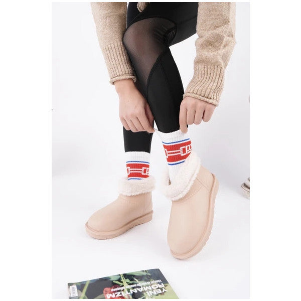 Muggo Frosty Women's Fur-Lined Rain And Snow Boots