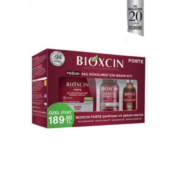 Bioxcin Forte Intensive Care Kit (Tablet + Shampoo + Serum)