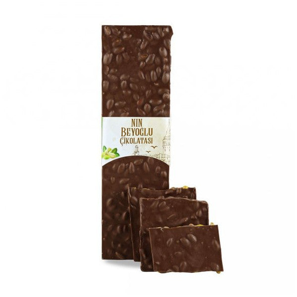 Beyoğlu Milk Chocolate With Pistachio 250G