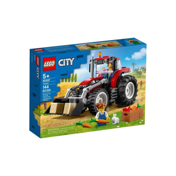 Lego City Tractor 60287 Building Set; A Great Toy For Kids (148 Pieces)