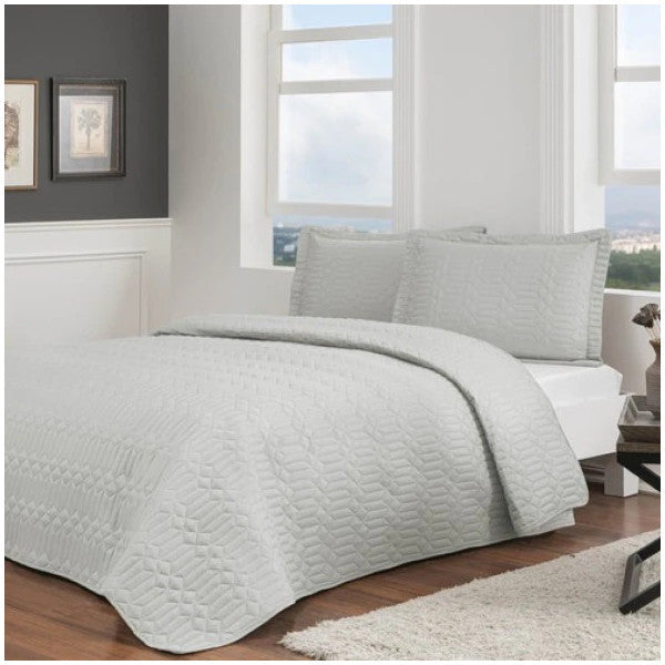 Taç Parley Gray Single Bedspread Set