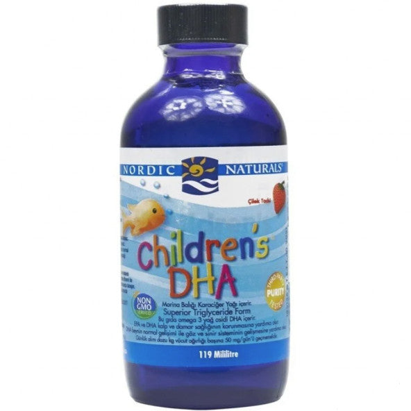 Nordic Naturals Childrens Dha Fish Oil 119 Ml Syrup