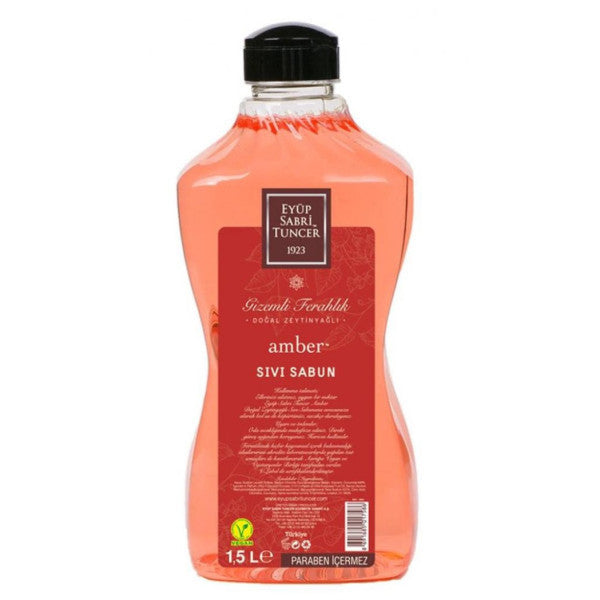 Eyüp Sabri Tuncer 1.5Lt Amber Liquid Soap With Natural Olive Oil