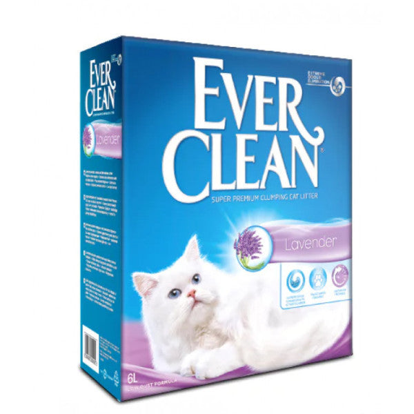 Ever Clean Lavender Scented Cat Litter 6Lt