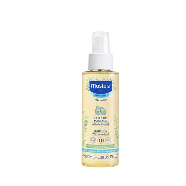 Mustela Baby Care Massage Oil 100Ml