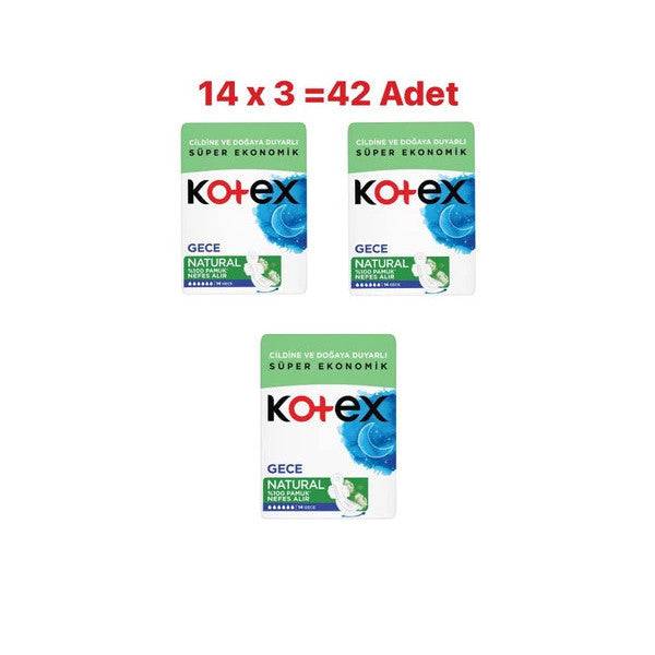 Kotex Ped Ultra Quadro Super Night 14 Pack 3