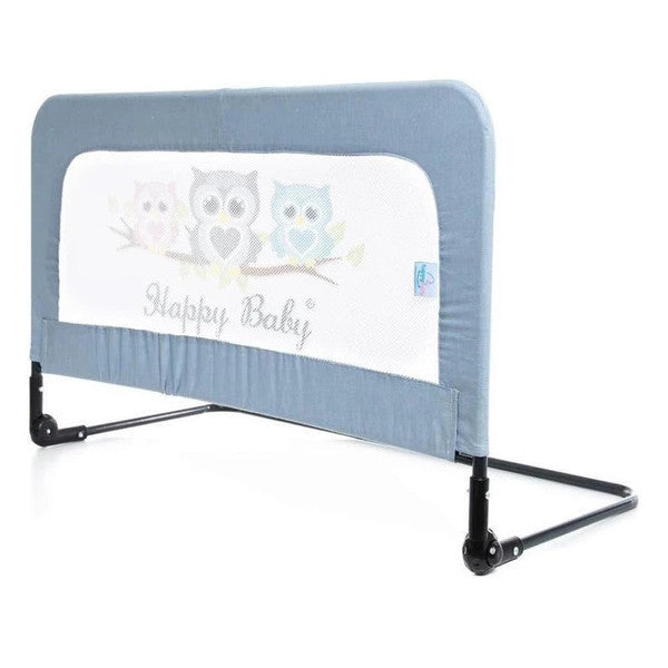 Chubby Baby Bird Patterned Bed Barrier - Light Blue