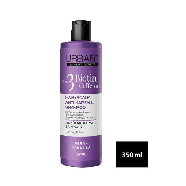 Urban Care Expert Biotin And Caffeine Anti-Loss Hair Care Shampoo-Fast Growth Helper-350 Ml