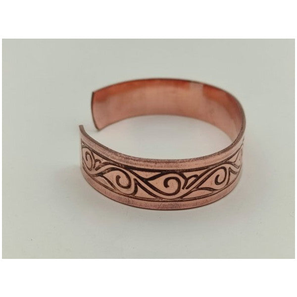 Copper Bracelet 1.5X17.5 Cm Kalemkar Handmade Natural Pure Copper M1