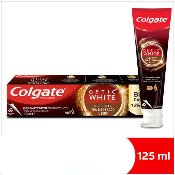 Colgate Optic White Coffee & Tea Toothpaste 125 Ml