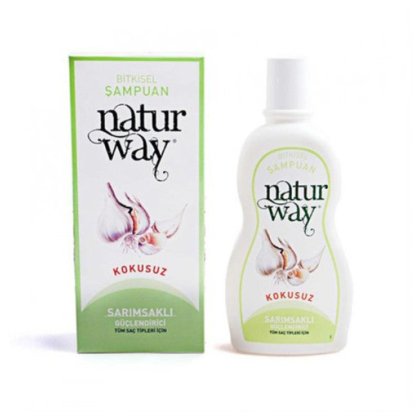 Natur Way Garlic Herbal Shampoo Unscented 500Ml