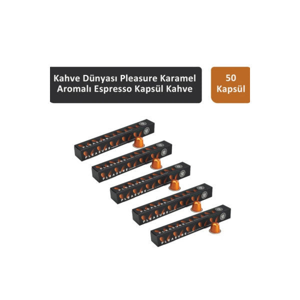 Kahve Dünyası Caramel Flavored Capsule Coffee 50 Capsules