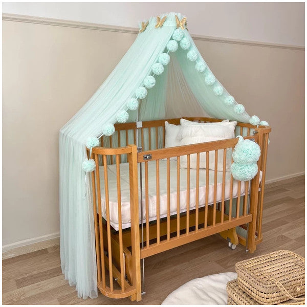 Pamuka Baby Crib Mosquito Net Baby Green