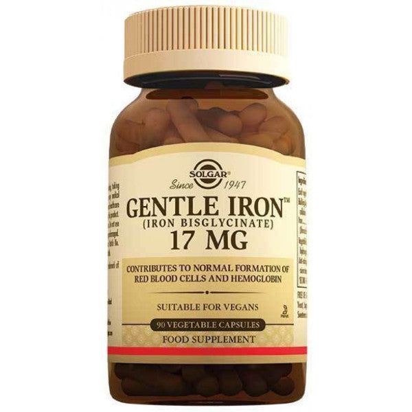 Solgar Gentle Iron 17Mg 90 Capsules