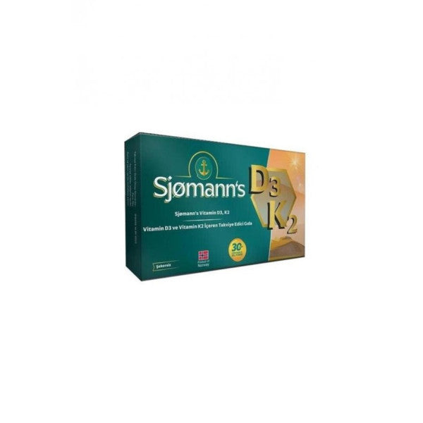 Sjomanns D3K2 30 Chewable Tablets