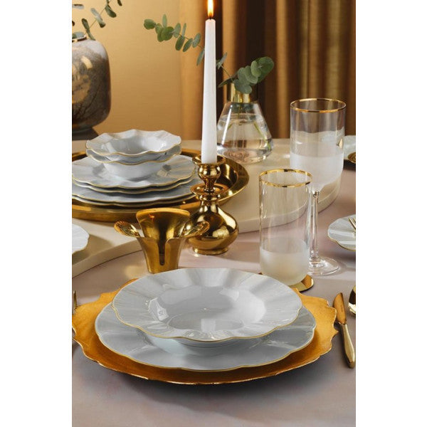 Kütahya Porcelain Nil 24 Piece Dinner Set For 6 People