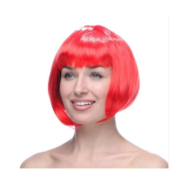 Periboia Red Wig Hair