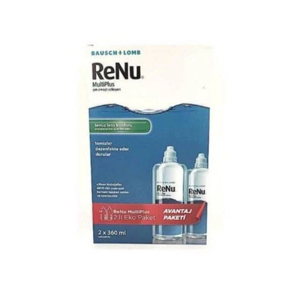 Renu Multiplus Multi-Purpose Lens Solution Eco Pack 2 X 360 Ml