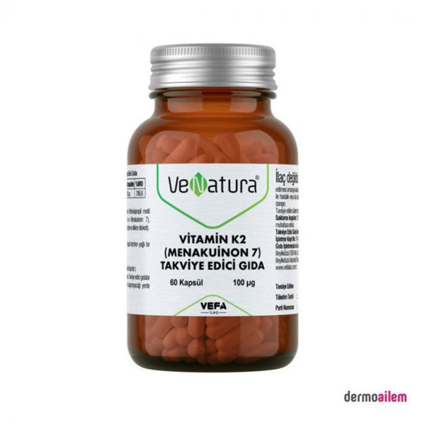 Venatura Vitamin K2 Menaquinone 60 Capsules