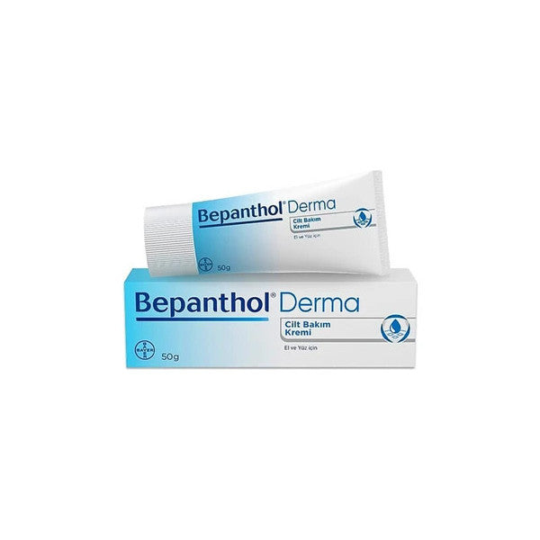Bepanthol Skin Care Cream 50Gr - Suitable For All Skin Types, Hand And Daily Face Care