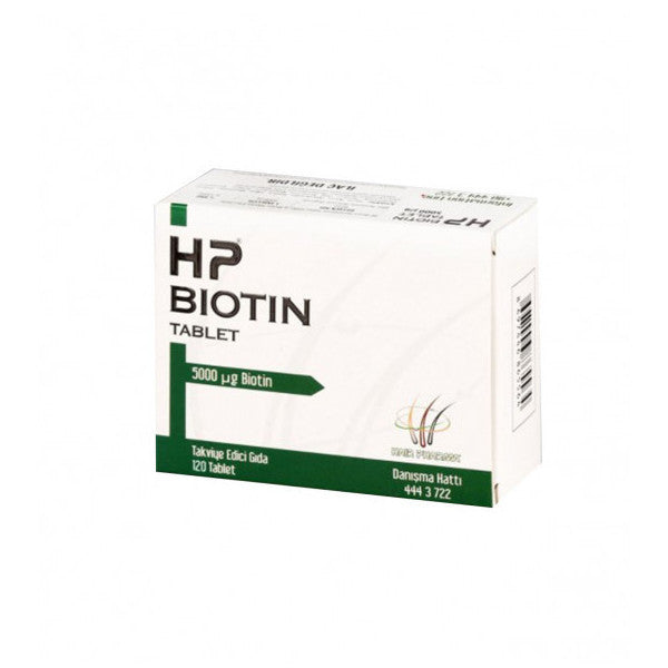 Hp Biotin Tablets 5 Mg 120 Tablets