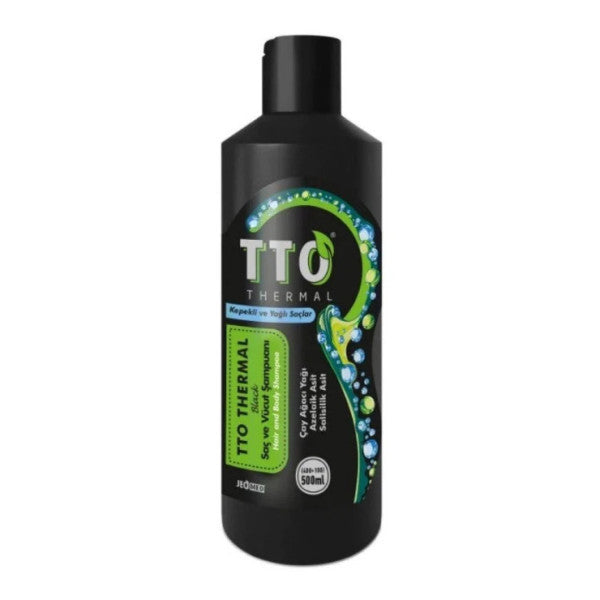 Tto Black Hair And Body Shampoo 400+100 Ml