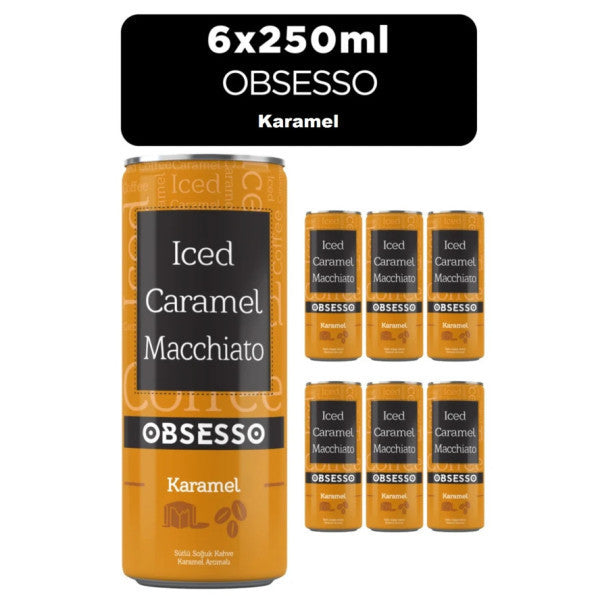 Obsesso Caramel Cold Coffee 250 Ml