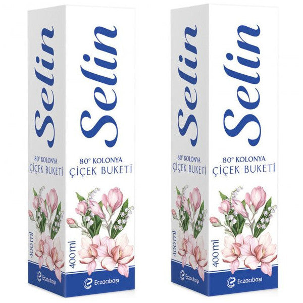 Selin Flower Bouquet Cologne Pet 400 Ml 2 Pieces