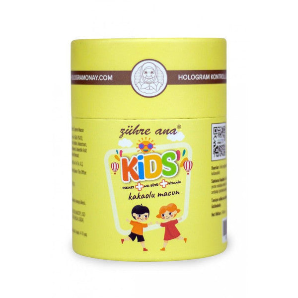 Zuhre Ana Kids Special For Children - Royal Jelly, Molasses, Honey And Vitamin Added Cocoa Paste