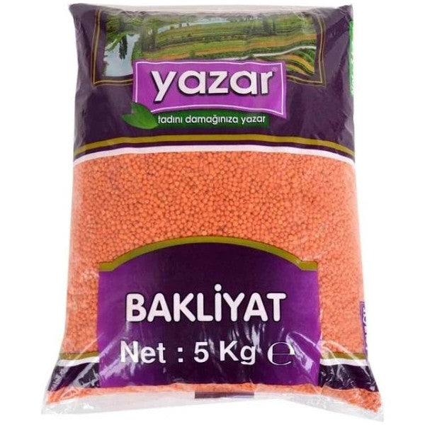 Yazar Red Lentils 5 Kg.