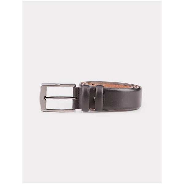 Men's Genuine Leather Black Classic Belt