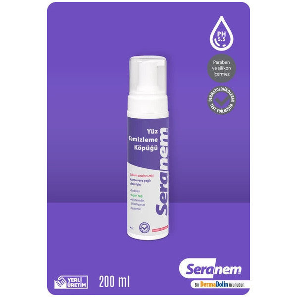 Seranem Facial Cleansing Foam 200 Ml