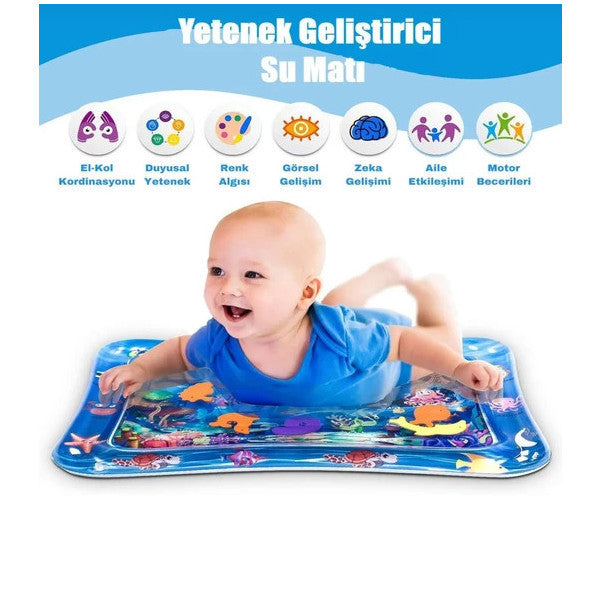 Babydoor Baby Water Play Mat (Tummy Time) Tummy Time Unisex