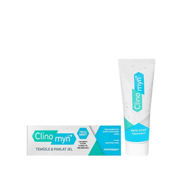 Clinomyn Fresh Cleansing Polishing Gel Toothpaste 75 Ml X 10 Pcs