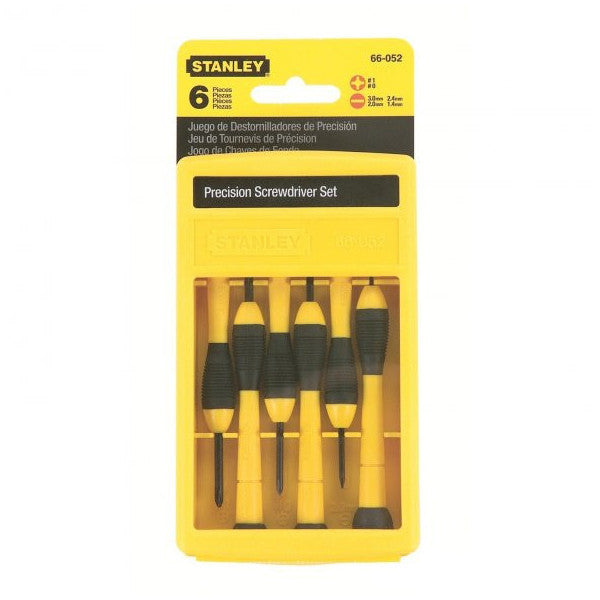 Stanley St066052 Watchmaker Screwdriver Set 6 Pieces 0-66-052