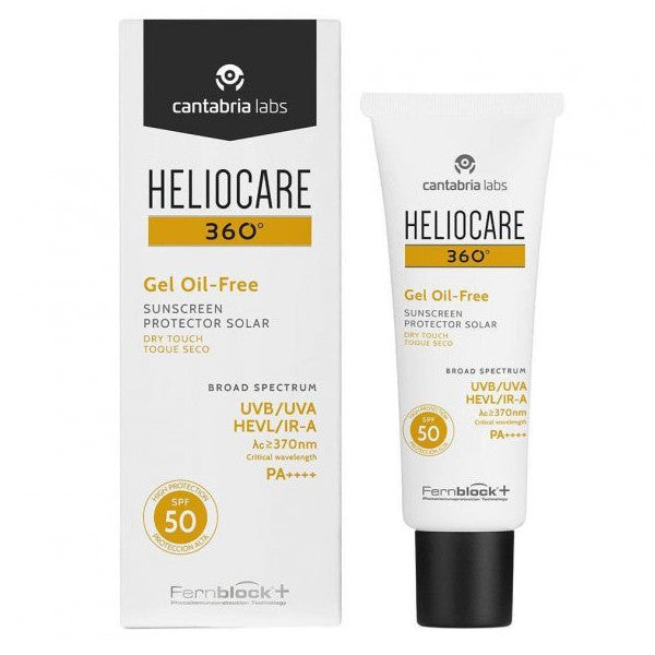 Heliocare 360 Gel Oil Free Oil-Free Spf+50 Gel Sunscreen 50 Ml