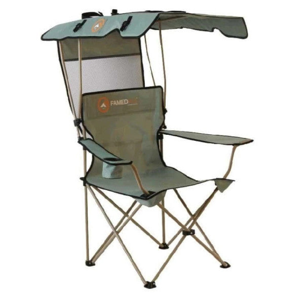 Famedall Mungut Folding Camping Chair With Canopy