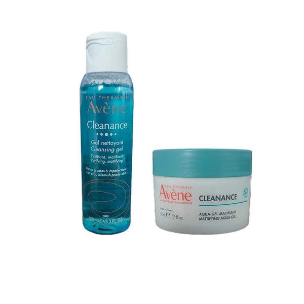 Avene Cleanance Mattifying Cream 50Ml And Cleansing Gel 100Ml