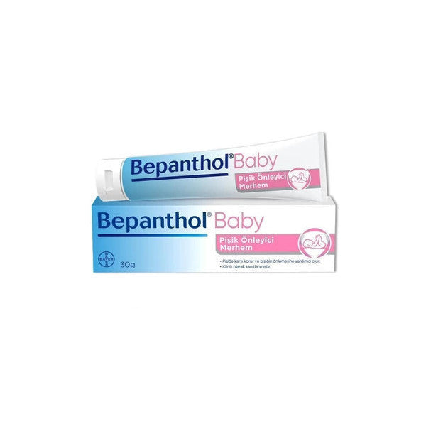 Bepanthol Baby Diaper Rash Prevention Ointment 30Gr L Parapen, Sls, Perfume, Preservative-Free