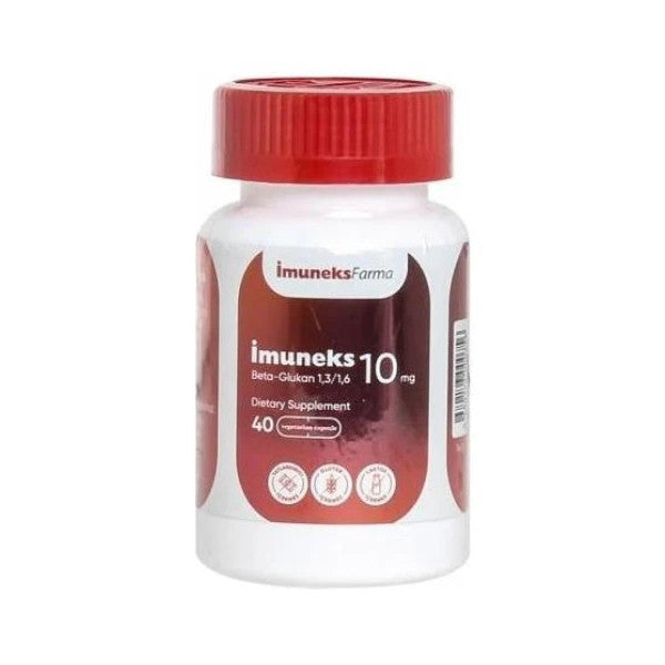 İmuneks Farma 10Mg Beta Glucan 40 Capsules